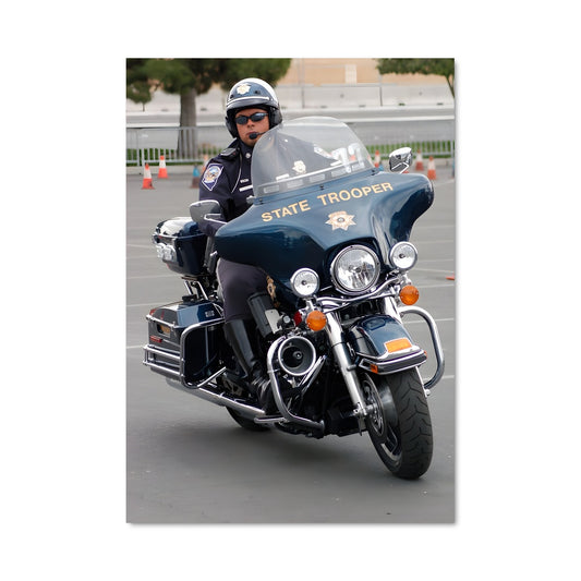 Poster Police motorcycle 81472
