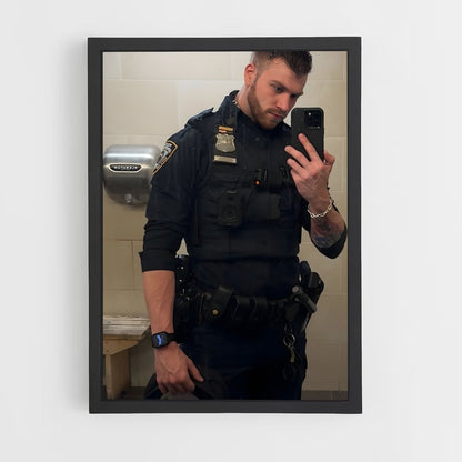 ap-police officer-3 cadre Noir