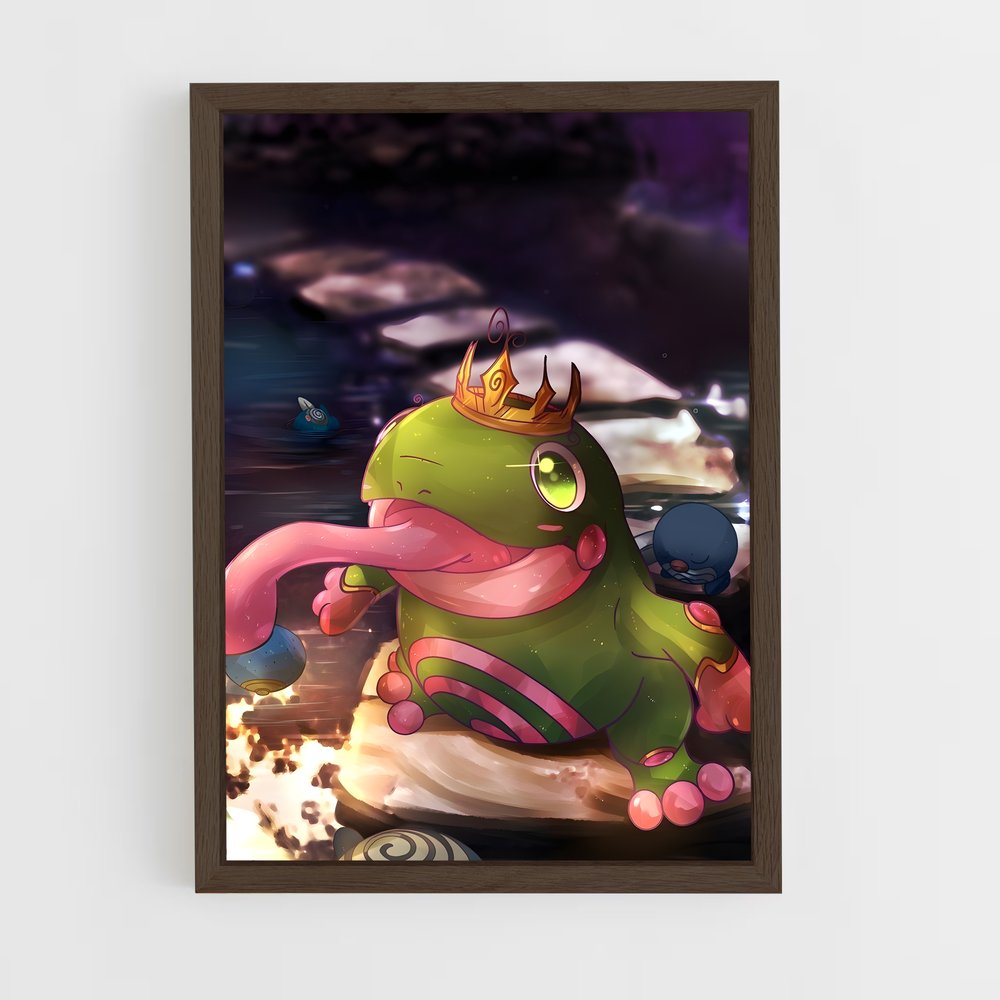 ap-politoed-1 cadre Bois foncé
