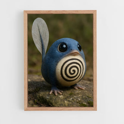 ap-poliwag-1 cadre Bois clair