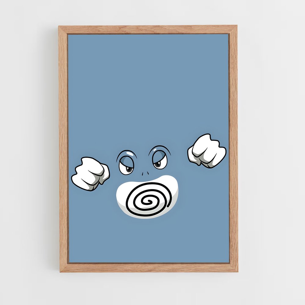 ap-poliwrath-1 cadre Bois clair