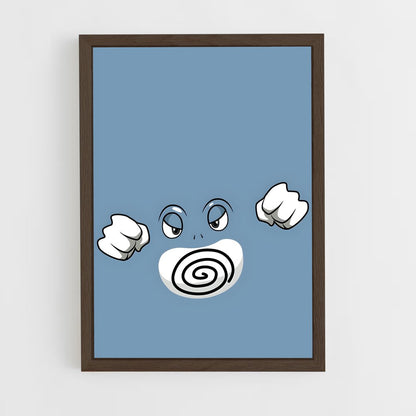 ap-poliwrath-1 cadre Bois foncé