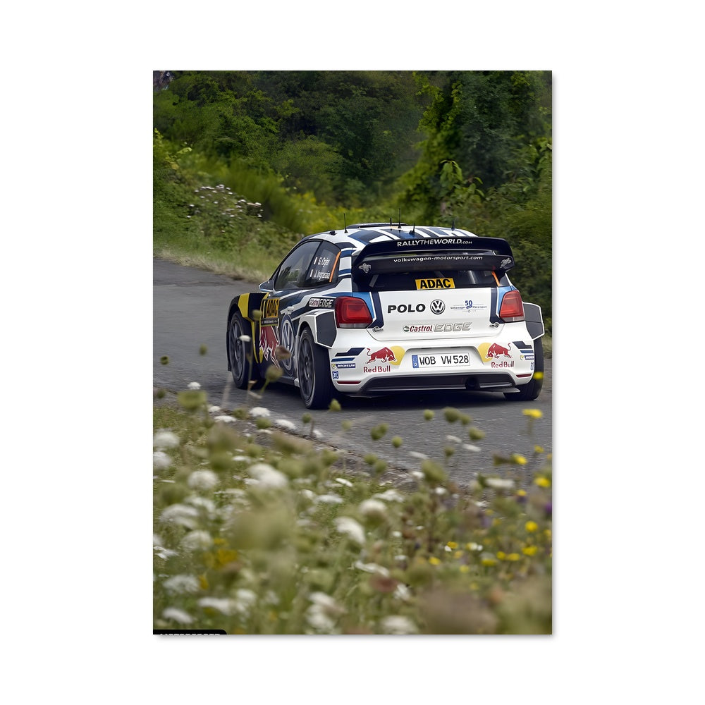 Poster Pétales de Vitesse