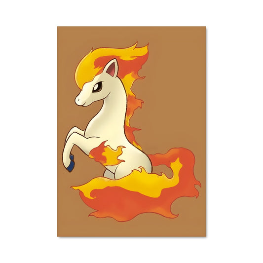 Poster Flamme de Licorne