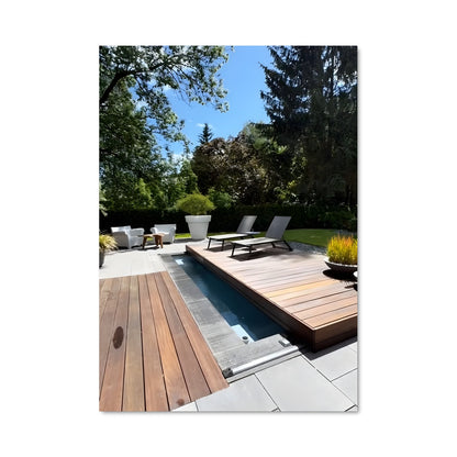 Poster Pool area 23996