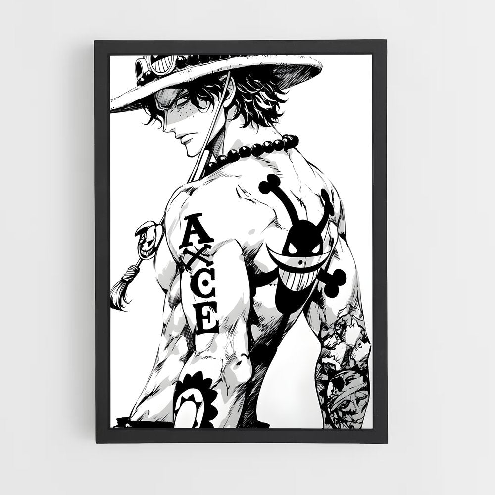 ap-portgas d ace-5 cadre Noir