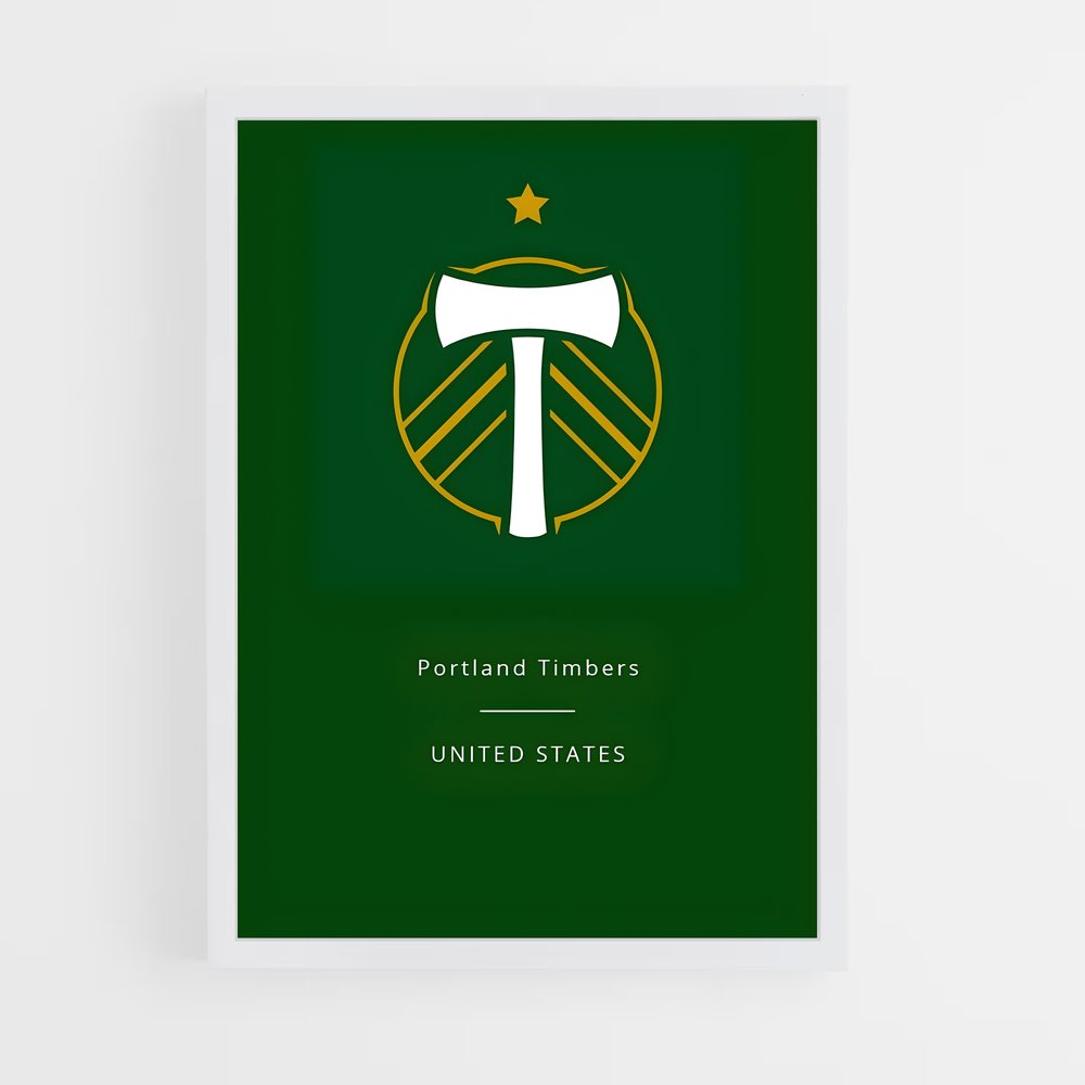ap-portland timbers-6 cadre Blanc