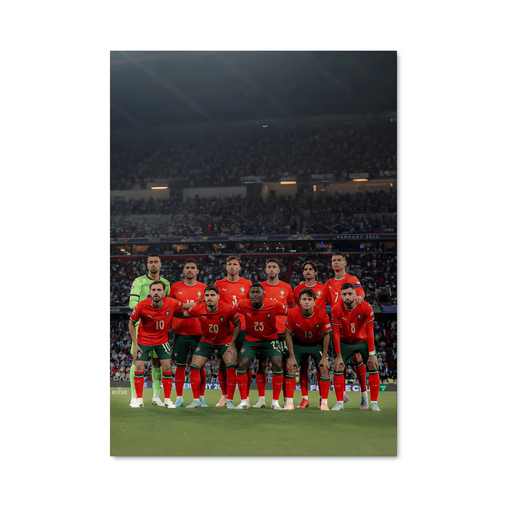 Poster Équipe du Portugal