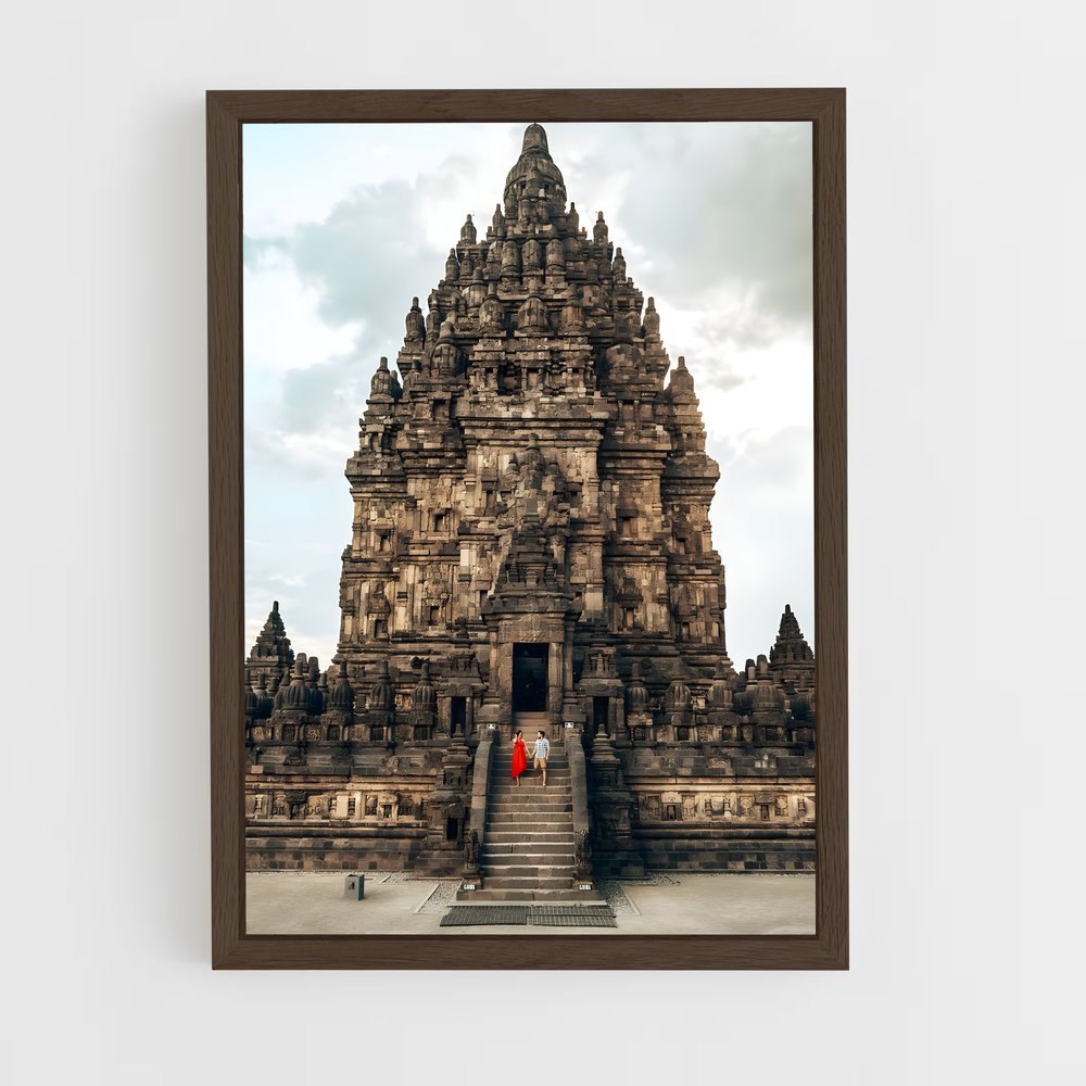 ap-prambanan-1 cadre Bois foncé