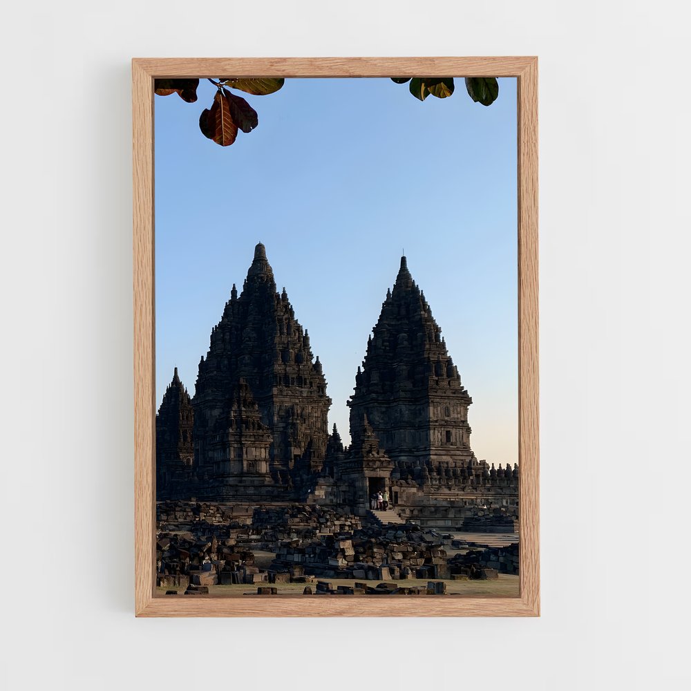 ap-prambanan-2 cadre Bois clair