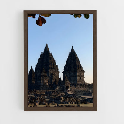 ap-prambanan-2 cadre Bois foncé
