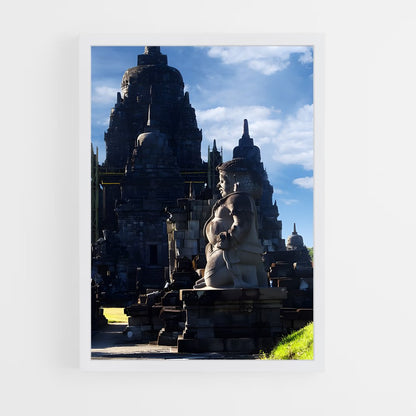 ap-prambanan-5 cadre Blanc
