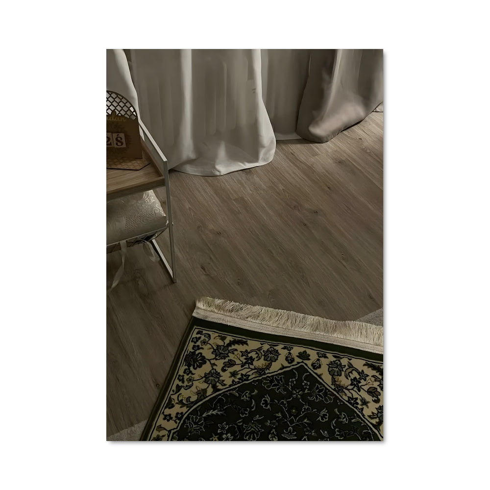 Poster Tapis de Prière Éthéré