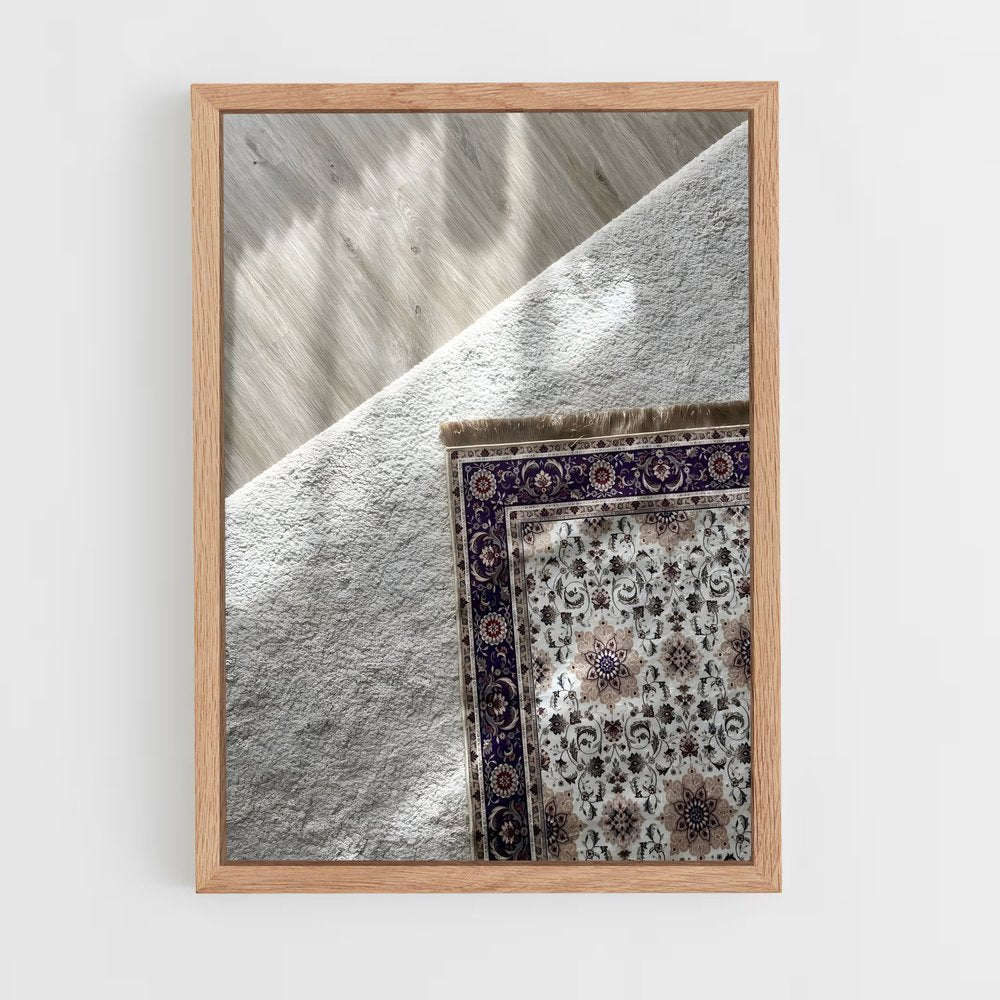 ap-prayer mat-11 cadre Bois clair