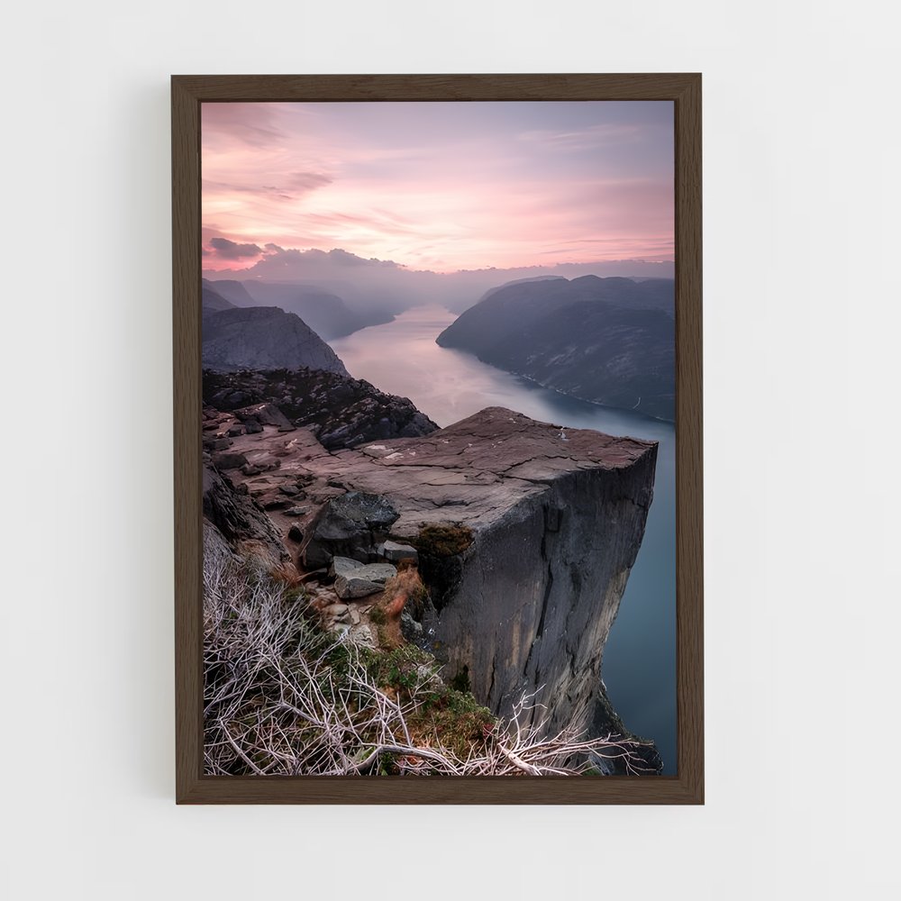 ap-preikestolen-2 cadre Bois foncé