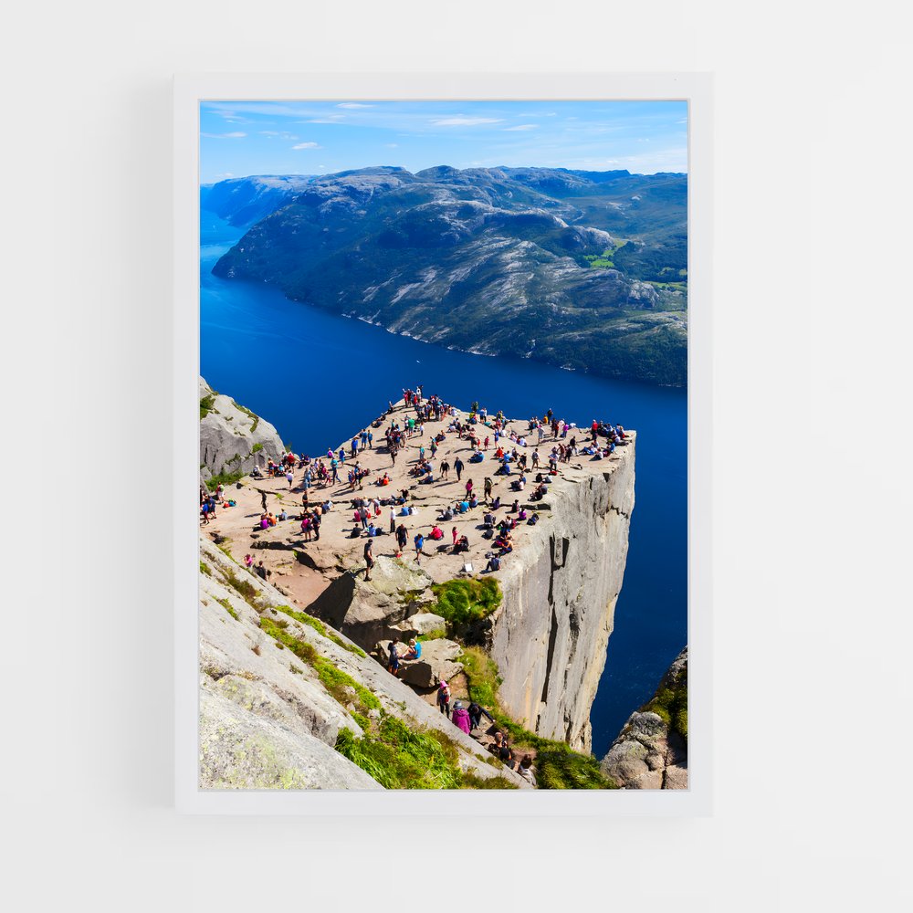 ap-preikestolen-3 cadre Blanc