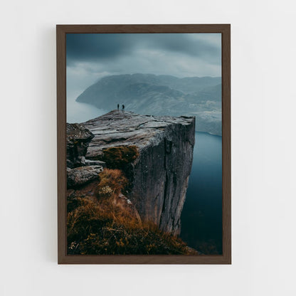 ap-preikestolen-4 cadre Bois foncé
