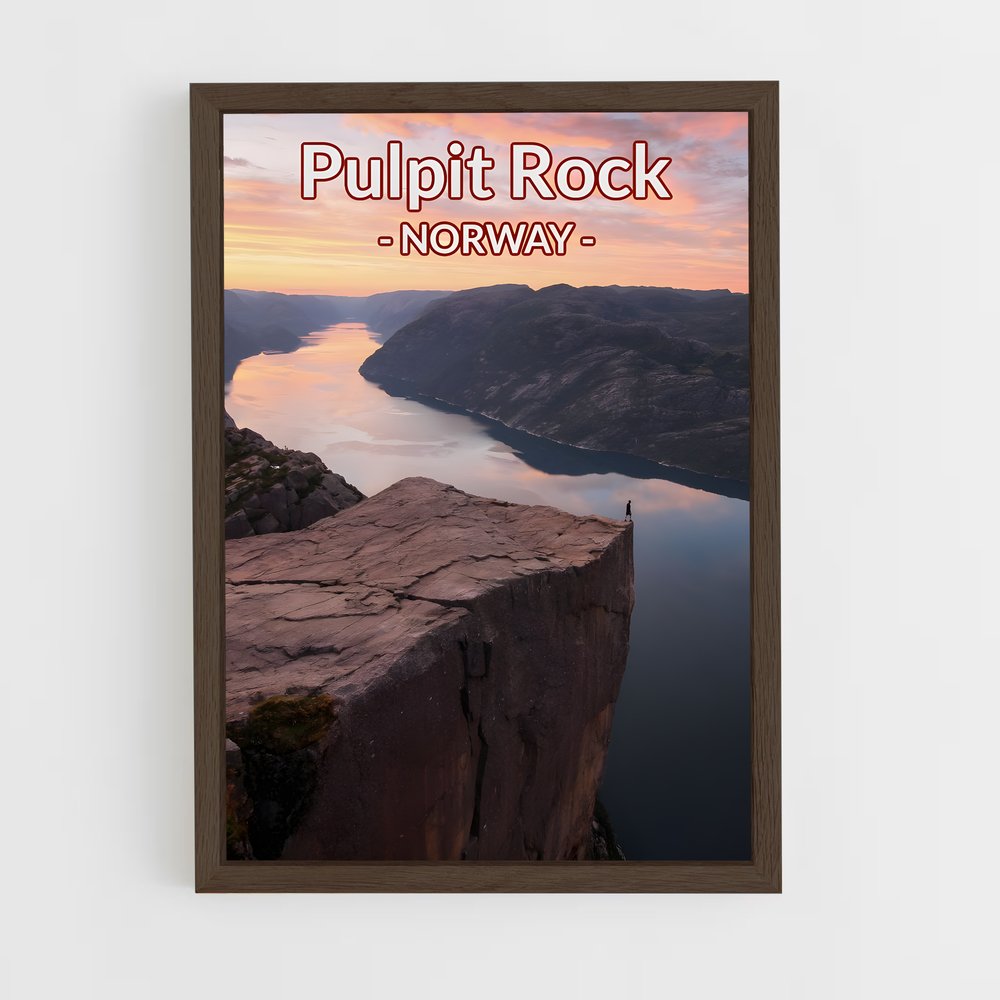 ap-preikestolen-8 cadre Bois foncé
