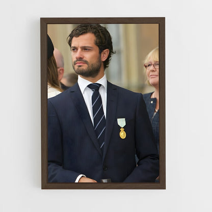 ap-prince carl philip-10 cadre Bois foncé