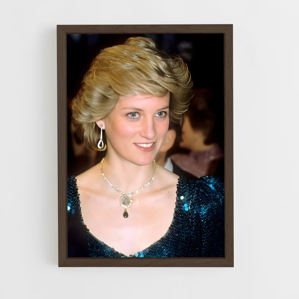 ap-princess diana-4 cadre Bois foncé