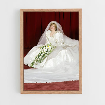ap-princess diana-6 cadre Bois clair