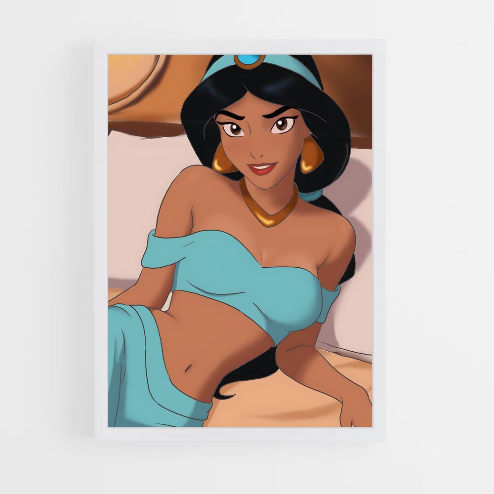 ap-princess jasmine-5 cadre Blanc