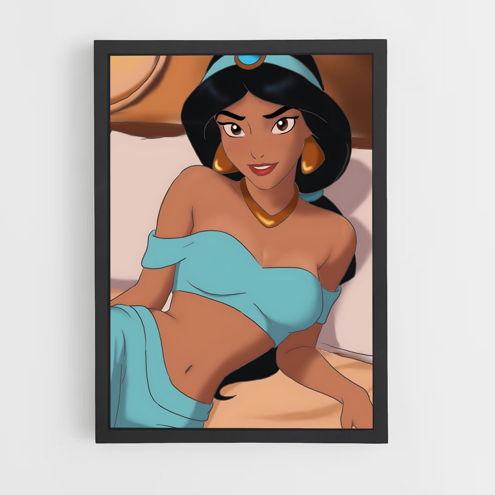 ap-princess jasmine-5 cadre Noir