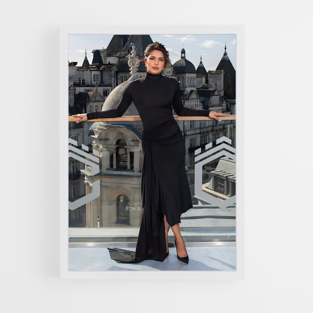 ap-priyanka chopra-9 cadre Blanc