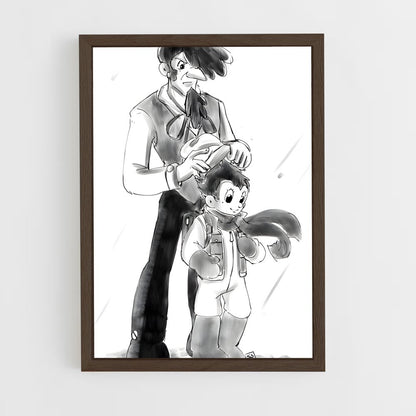 ap-professor tenma-3 cadre Bois foncé