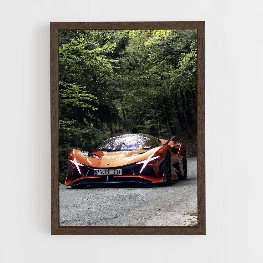 ap-project evo-1 cadre Bois foncé