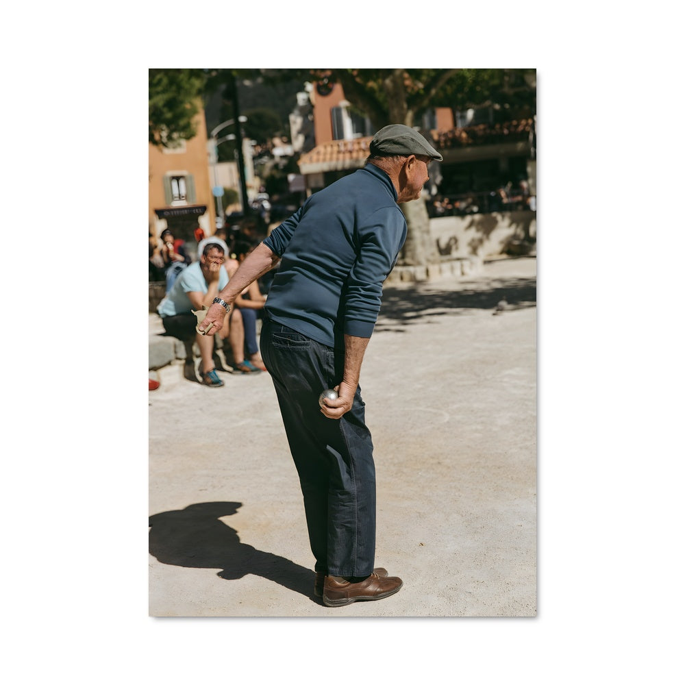 Poster Provence petanque tradition 67761