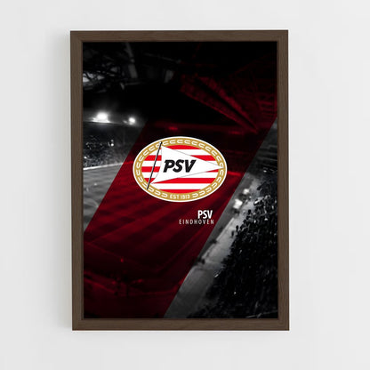 ap-psv eindhoven-3 cadre Bois foncé