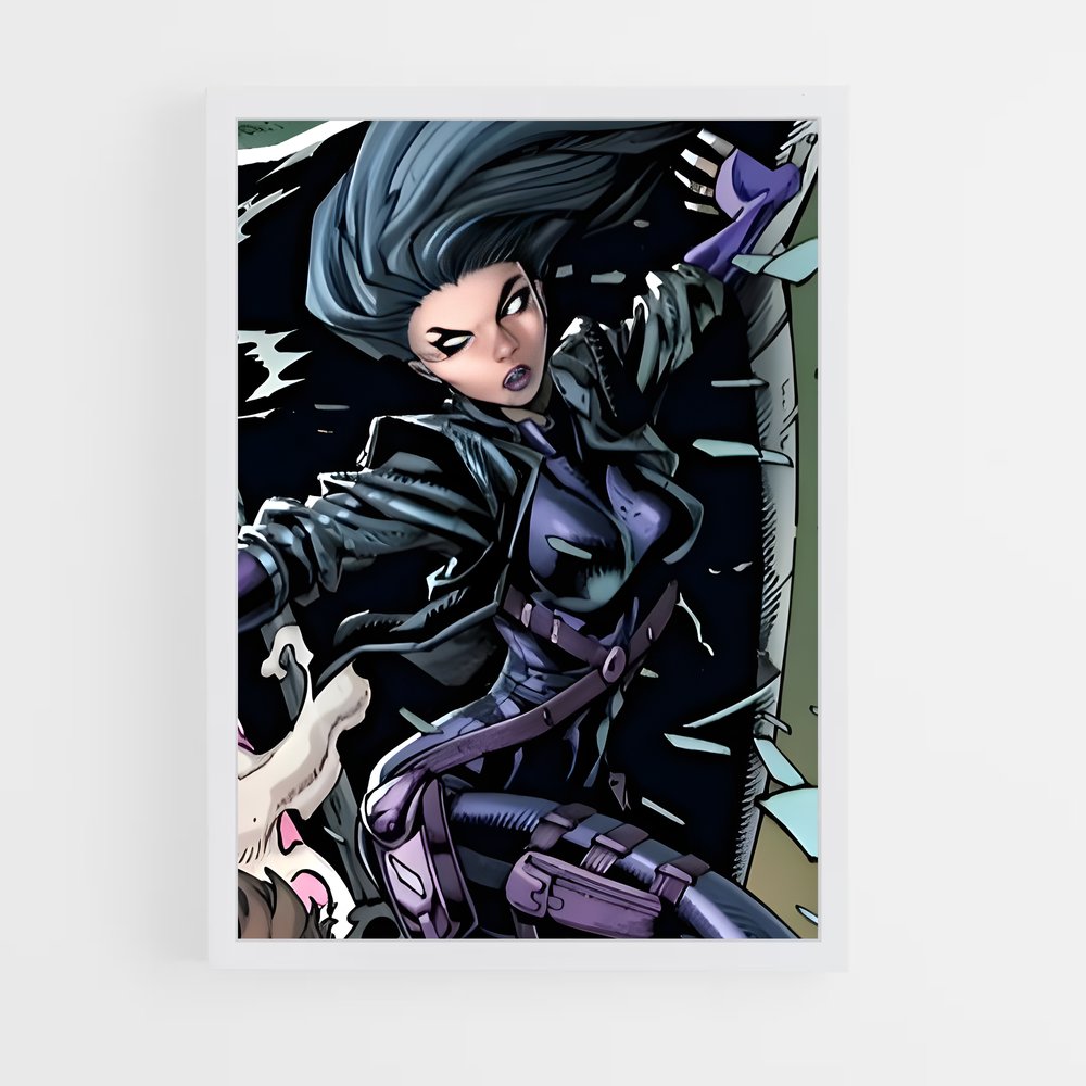 ap-psylocke x-men-6 cadre Blanc