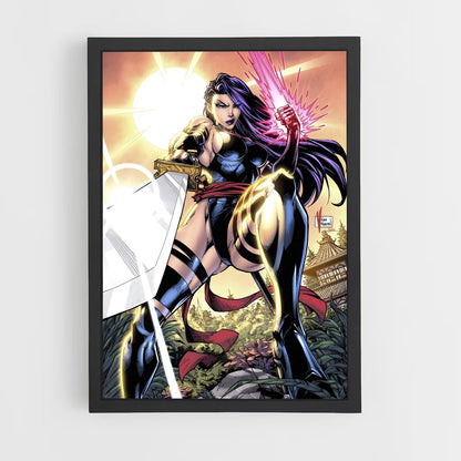ap-psylocke x-men-9 cadre Noir