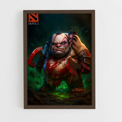 ap-pudge-1 cadre Bois foncé