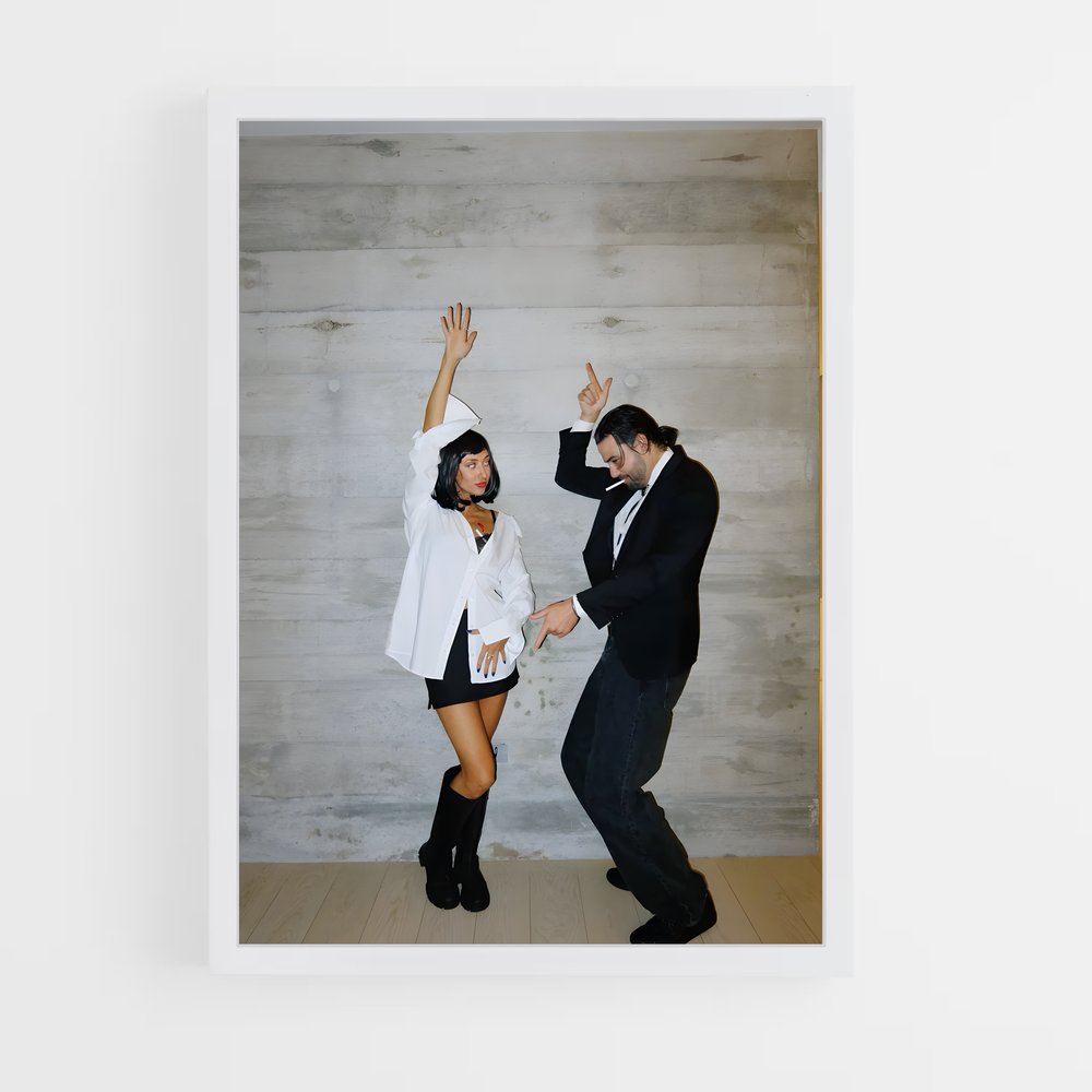 ap-pulp fiction-4 cadre Blanc