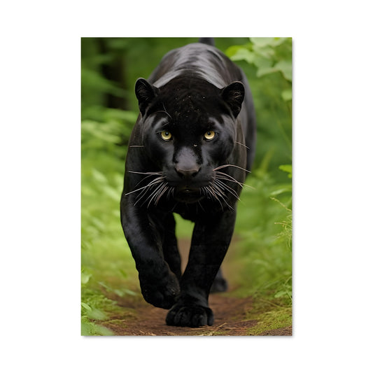 Poster Panthera Walking