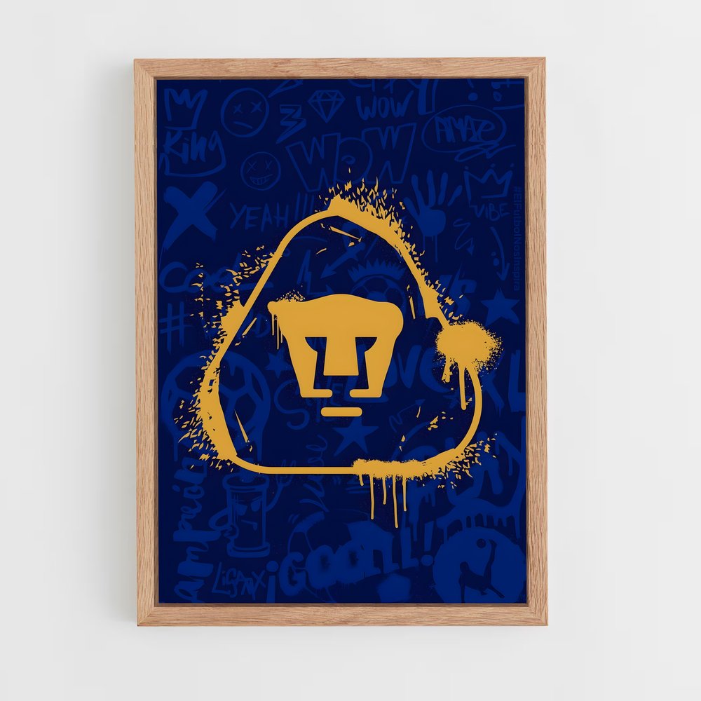ap-pumas unam-8 cadre Bois clair