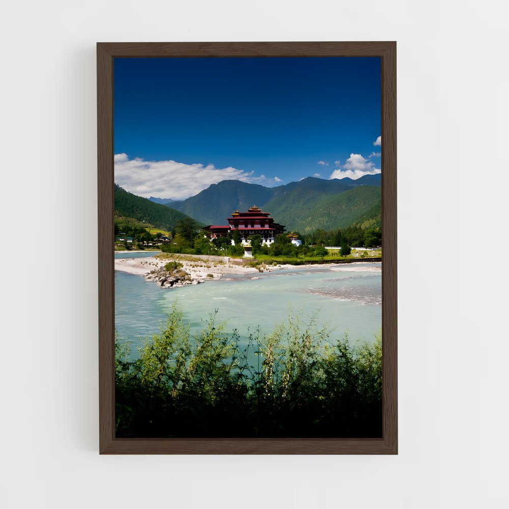 ap-punakha-2 cadre Bois foncé