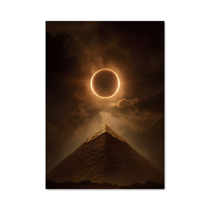 Poster Éclipse Pharaonique