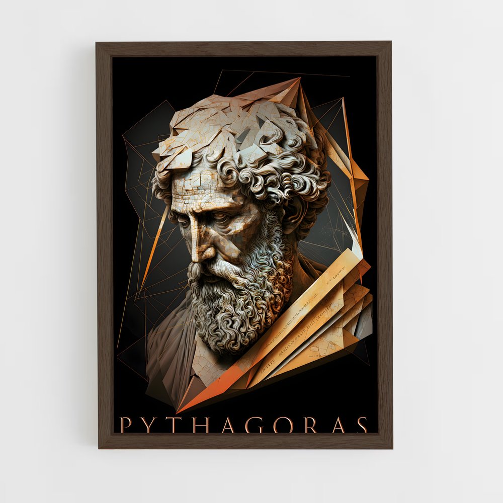 ap-pythagoras-4 cadre Bois foncé