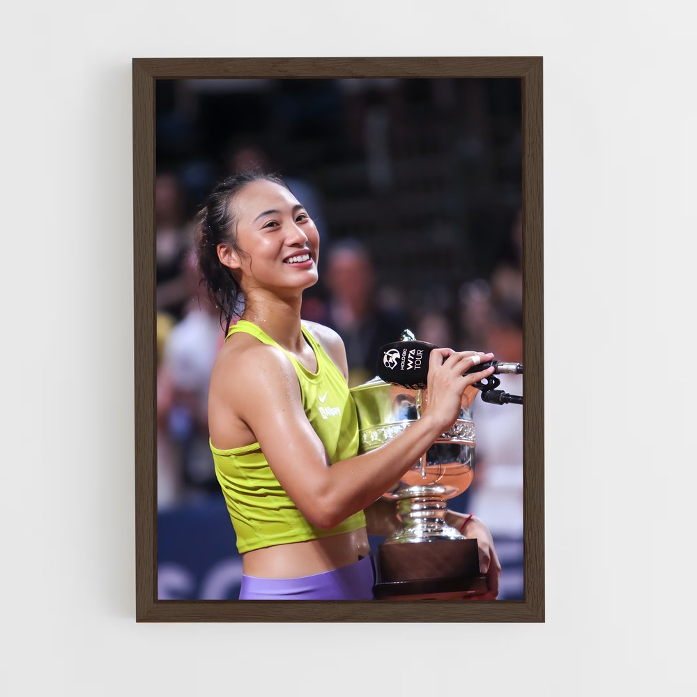 ap-qinwen zheng-2 cadre Bois foncé