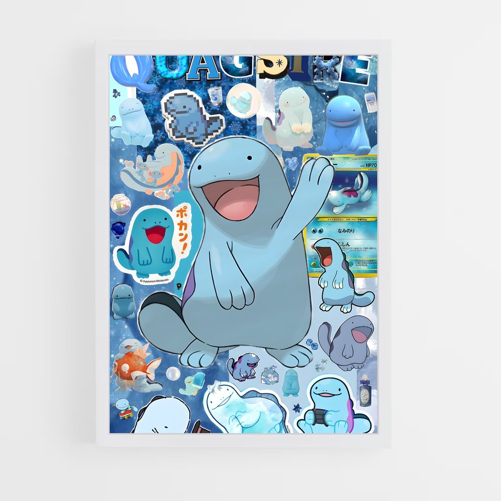ap-quagsire-3 cadre Blanc