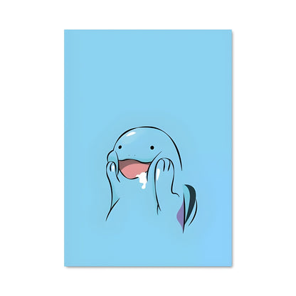 Poster Quagsire Bleu Étoilé