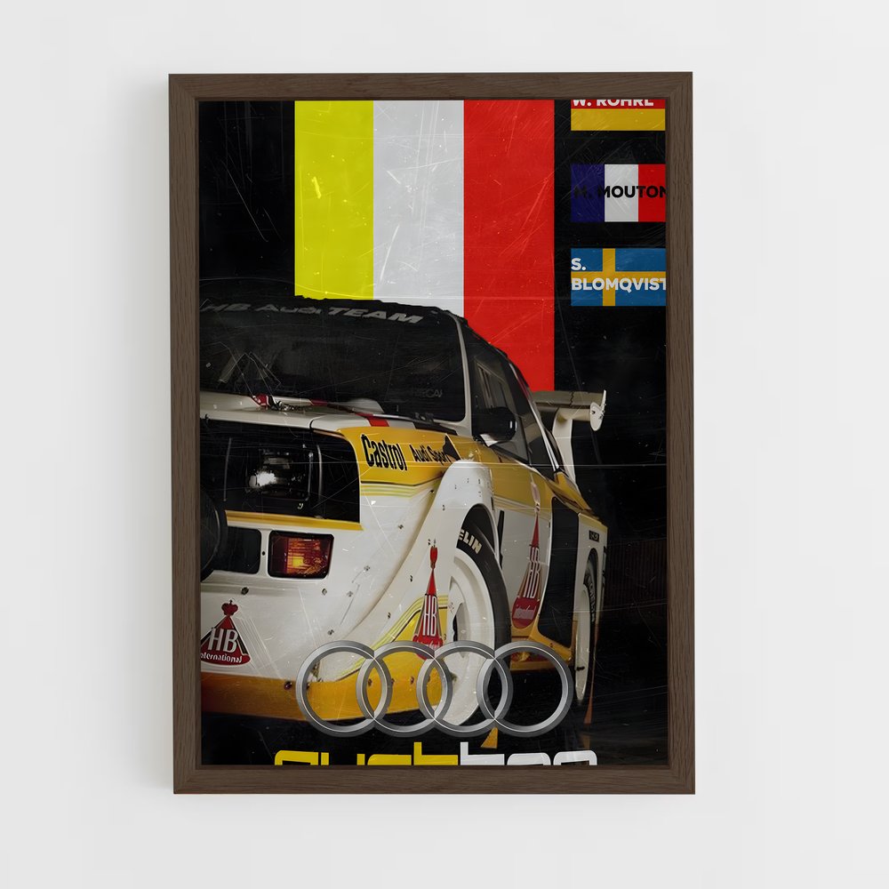 ap-quattro-2 cadre Bois foncé