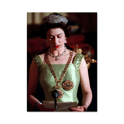 Poster Queen elizabeth ii 2695