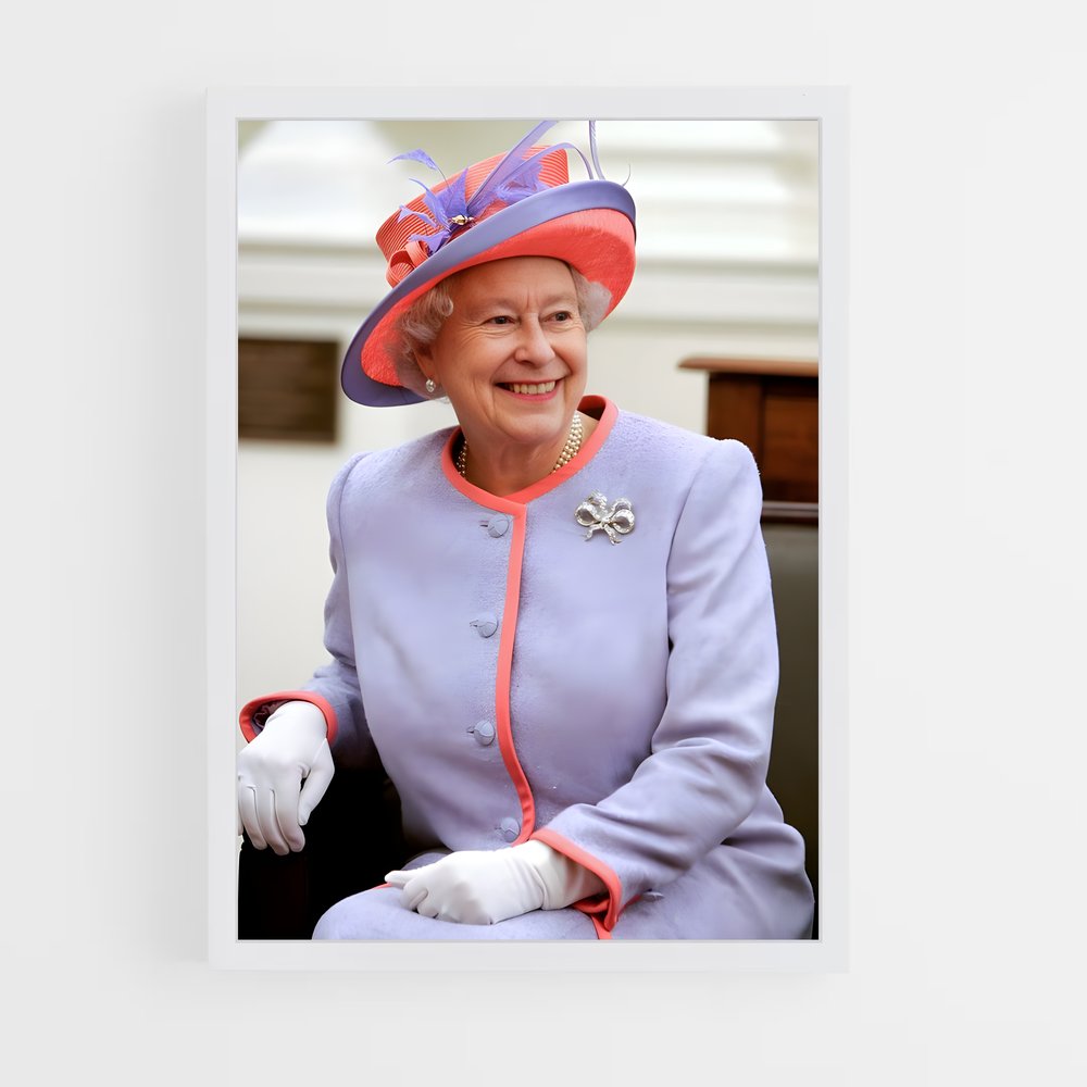 ap-queen elizabeth ii-13 cadre Blanc