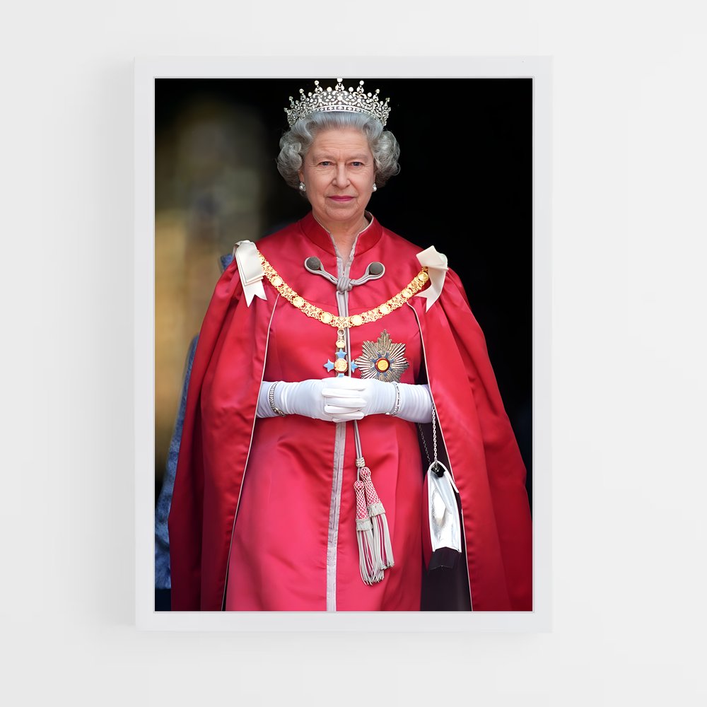 ap-queen elizabeth ii-3 cadre Blanc