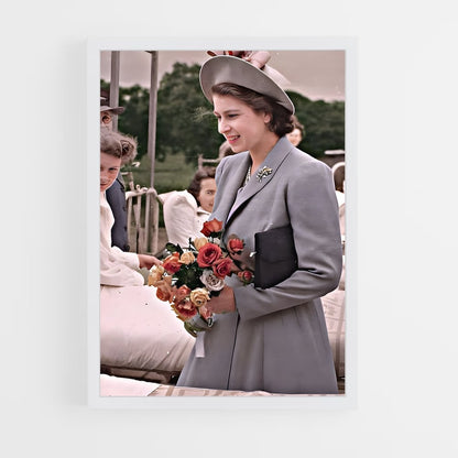ap-queen elizabeth ii-7 cadre Blanc
