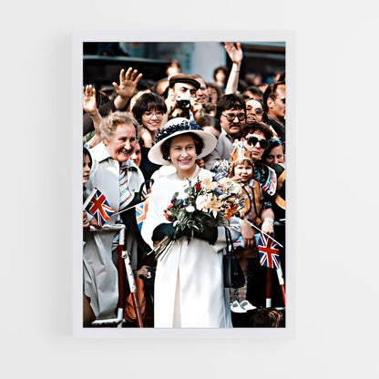 ap-queen elizabeth ii-9 cadre Blanc